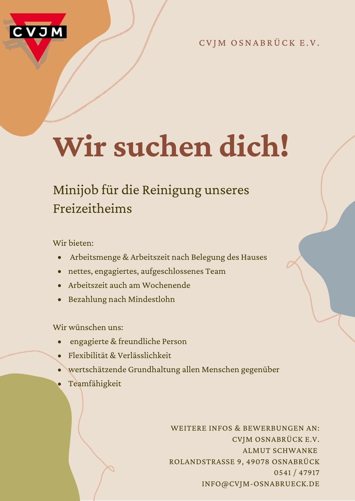 Stellenausschreibung Burlage