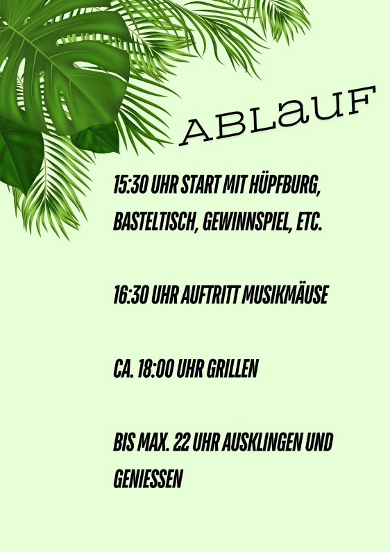 Sommerfest 2025