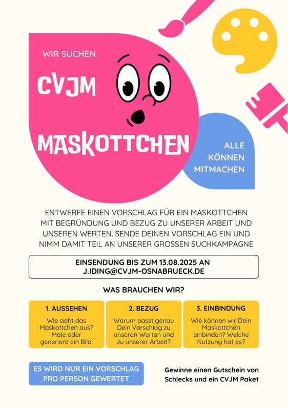 Maskottchen Suche 2025