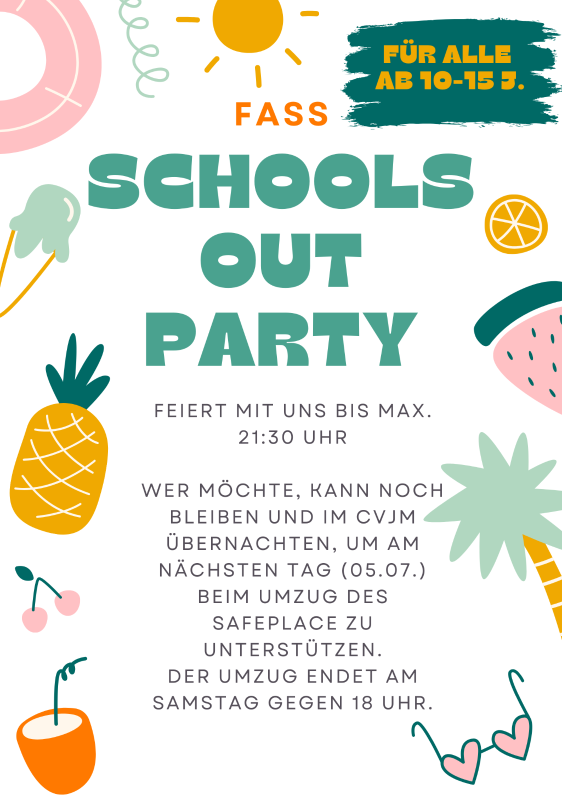FASS Schools out Party